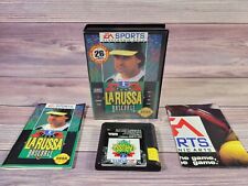 Tony Larussa Baseball (Sega Genesis, 1993) COMPLETE w/ CASE & MANUAL Nice Shape