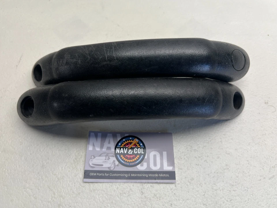 90-97 Mazda Miata MX5 OEM NA Interior Panel Interior Puerta Tirar Agarre Manija Juego Par Foto 2 de 3