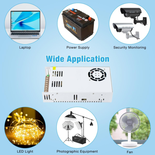 12V 30A 360W Universal Power Supply AC 110V/220V to DC 12V Regulated - Picture 8 of 12