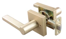 Premier Flat Bar Lever Passage Door Lock HLK2204CB 8940352 - Satin Brass