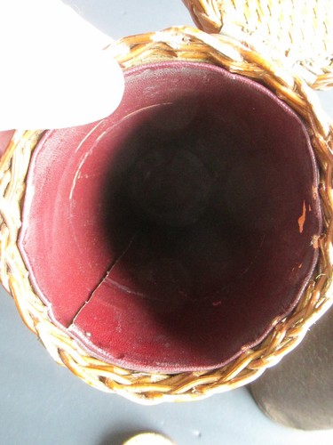 SEHR ALTE Janus Vakuumware Amerikanische Thermosflasche Gewebt Tragetasche D7 - Bild 20 von 24