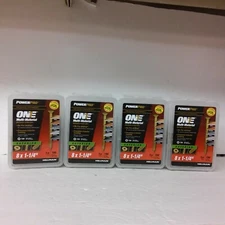 4 Hillman Power Pro Star Exterior  8 x 1-1/4-Inch Multi-Material 194 Pcs Each.5G