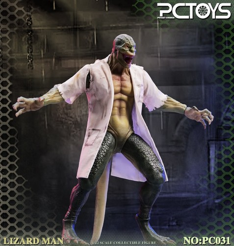 Pre-order PCTOYS PC031B 1/12 Lizard Man Collectible Action Figure Model Toy - Picture 11 of 17