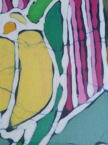 Terri Haugen original 3/12 lithograph on silk "Tulips" - Picture 7 of 12