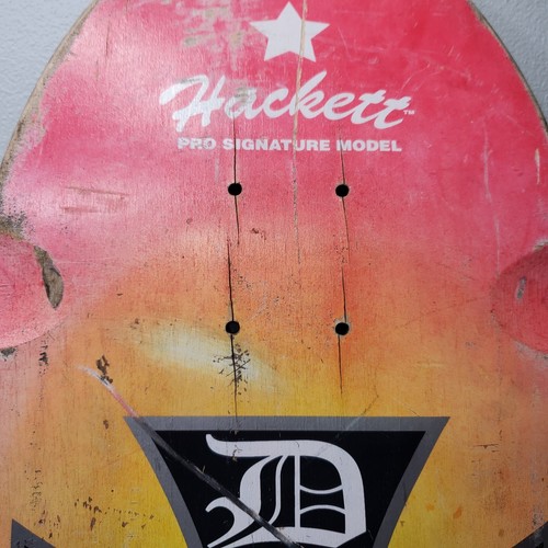 Vintage Deathbox The Surf Skater Dave Hackett Pro Signature Model Skateboard HTF - Picture 5 of 8