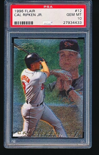 1996 Flair CAL RIPKEN JR. #12 PSA 10