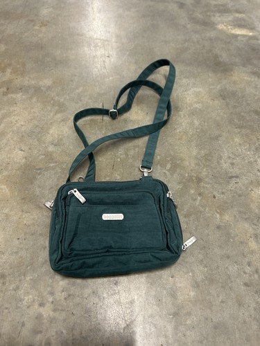 Baggallini Dreifach Reißverschluss Tasche Umhängetasche Einkaufen Reisen Organisieren Stil - Bild 1 von 10