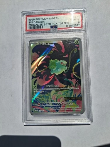 Bulbasaur 133/132 Stamped Promo PSA 9 English