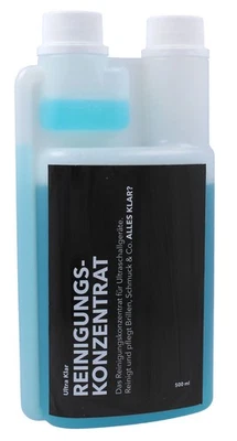 DEUTSCHE AUGENOPTIK AG Ultraschallreiniger Ultra-Klar Konzentrat Dosierflasche 500ml Ultraschallbad