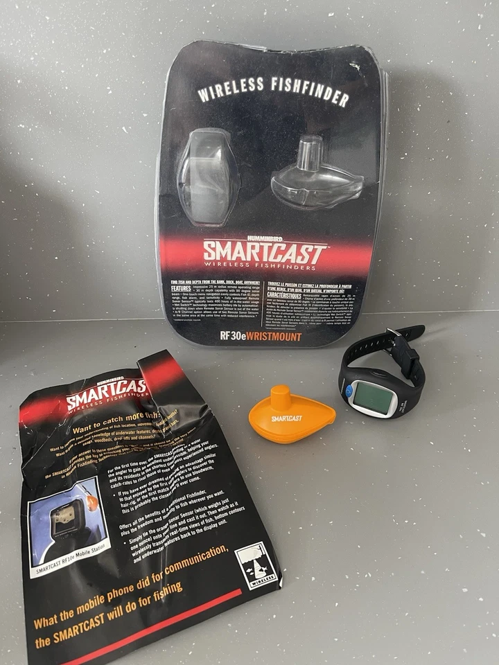 Humminbird Smartcast wireless fishfinder RF30 Fish Finder Watch VTG fishing gift - Image 2 of 4