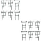  24 Stcs Pflanzen Kletterrahmen Plastikpflanzenstütze Gitterständer Tomaten