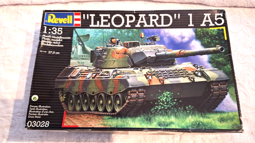 Revell Leopard 1 A5 1/35 #03028 Open Box "Factory Sealed Parts" FREE SHIPPING!