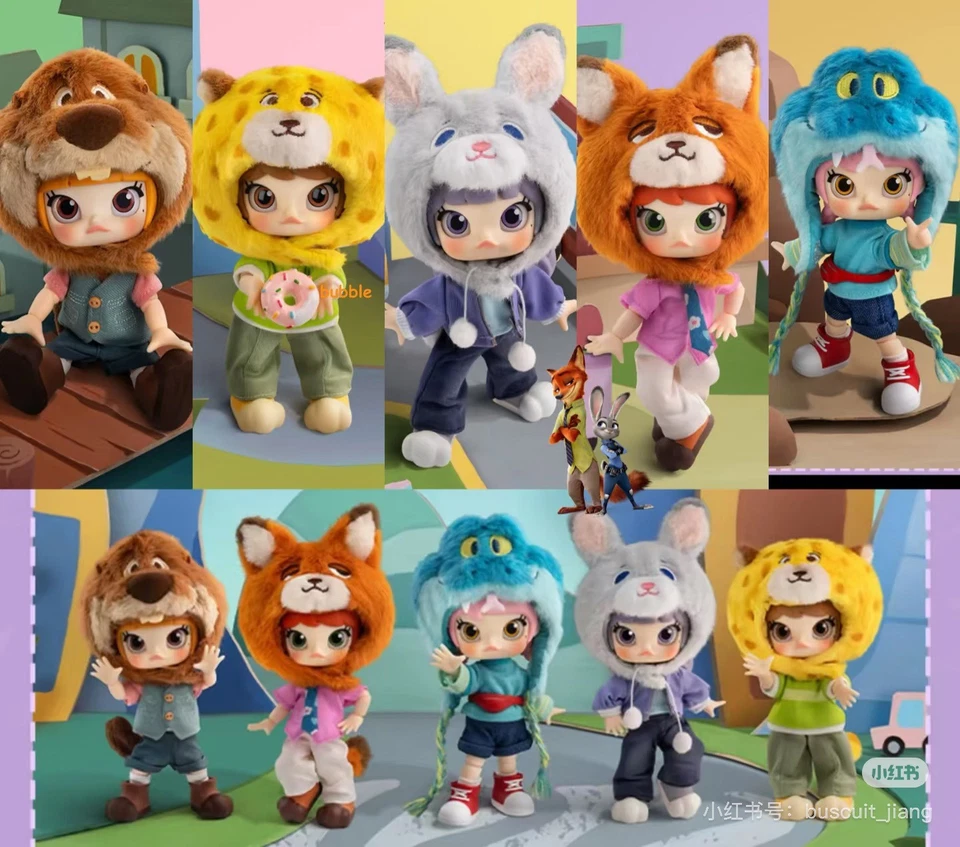 Auténtica figura de acción Molly Zootopia Zootopia serie 2 1/12 juguete confirmado #taza Foto 2 de 4