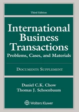 International Business Transactions: Problems, Cases, and Materials Document...