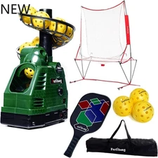 680PBH Pickleball Starter Kit, Including Launch Machine, Ball Recycling Net, NEW