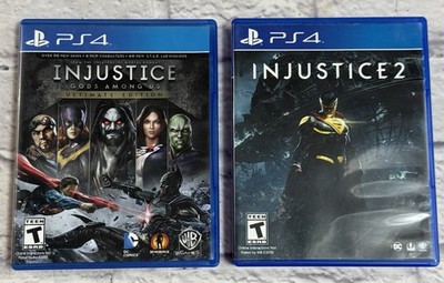 Injustice: Gods Among Us -- Ultimate Edition & Injustice 2 Playstation 4 PS4