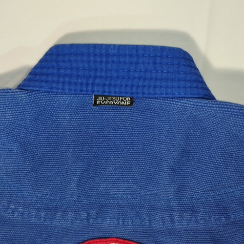 Gracie Barra Equipe Jiu Jitsu BJJ Gi Jacke und Hose Jugend Y4 blau GBY4B#05 - Bild 18 von 22