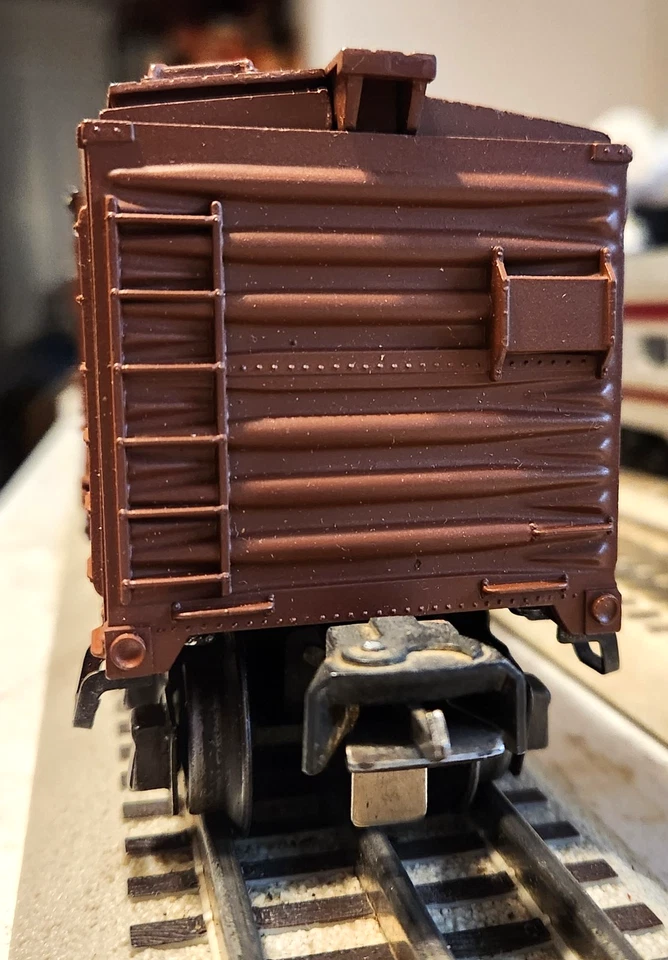 Lionel Prewar X2954 PRR Semi Scale Boxcar in good restored cond., looks great! - Image 2 of 4