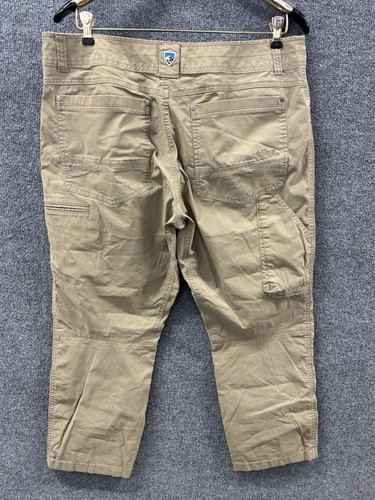 Pantalón KUHL Revolvr Rogue Beige Para Hombre 36x30 Cónico Secado Rápido Ligero - Imagen 2 de 8