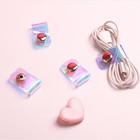 4 Pcs Buckle Type Cable Organizer Usb Cord Storage Winder Management