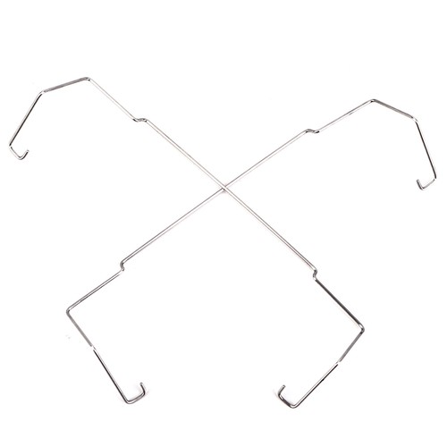 1 para 12CM Komputer CPU Wentylator Klips Drut stalowy Zamknięcie Metalowy klips - Zdjęcie 3 z 12