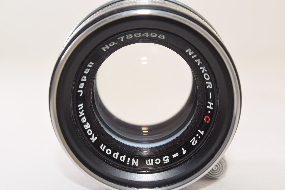 14469 ニコン Nikon HC 50mm 5cm F2 Leica L NIKON NIKKOR-H・C 5CM 50MM F2 L39 LEICA MOUNT LEGENDARY OLD