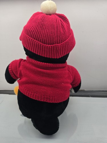 Peluche Pinguini Vintage Lotto di 3 Peguini Peluche Taglia S/M Tema Invernale - Foto 13 di 15