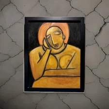 11x14 Oil  On Cardboard Panel