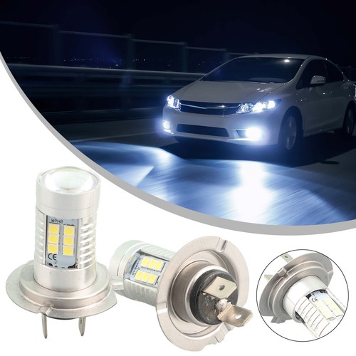 Enhanced Visibility 2x H7 LED Headlight Bulbs Super Bright White Light 6000K - Picture 12 of 24