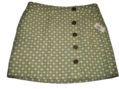 Girls Skirt Size 14 Old Navy Green NEW