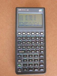 HP 48G Graphing Calculator without a Case
