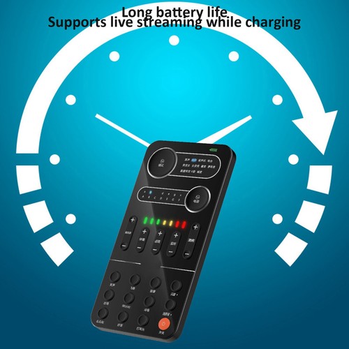 Portable Voice Changer BT 5.3 Multifunctional Effects Handheld Mini Live Soun FY - Afbeelding 24 van 24