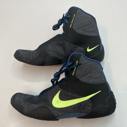 Nike Wrestling Shoe Mens 10.5 Nike Tawa Anthracite Flyknit CI2952-004 - Picture 3 of 9