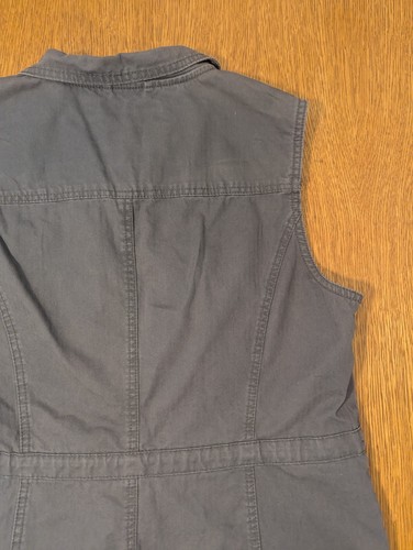 A New Day Vest Womens Size Large Gray Sleeveless Outdoor Travel Winter Fall - Picture 11 of 16