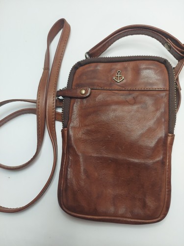 Harbour 2nd Brown Genuine Leather Crossbody Benita Bag Wallet Travel Purse - Bild 2 von 5