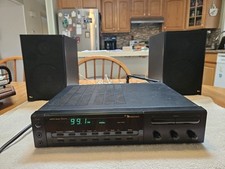 Nakamichi R-1 Stereo Receiver/Preamp- Tested - Sounds Great - With Speakers