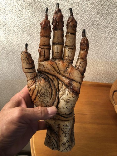 UNBOX Soft Vinyl Kaiju Izmonster Tan Zollmen The Hand of Glory Designer Figure - Picture 12 of 24