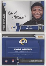 2020 Panini Donruss Elite Pen Pals Cam Akers #PP18 Rookie Auto RC