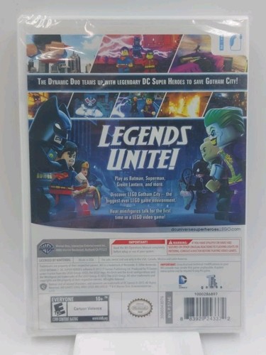 LEGO Batman 2: DC Super Heroes Nintendo Wii Game Brand New Wrapped - Picture 2 of 11