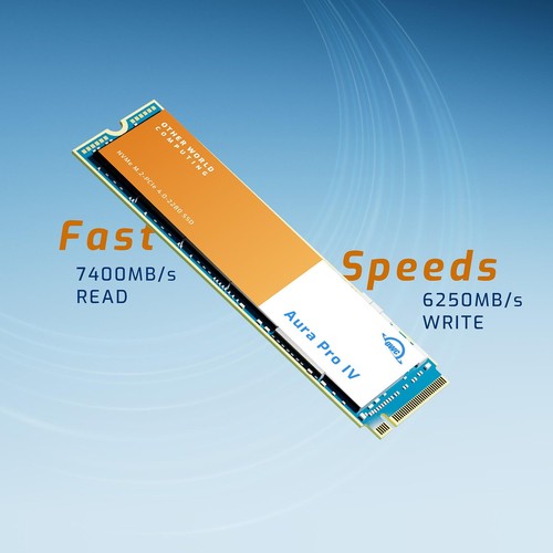 OWC 2TB Aura Ultra Pro IV PCIe 4.0 NVMe SSD for HP ProBook 450 G9 ProBook 455 G8 - Picture 3 of 7