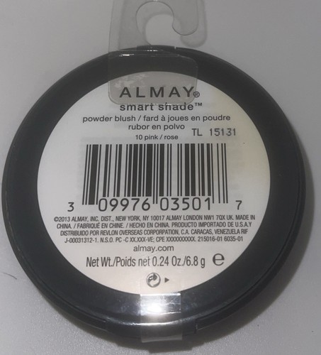Almay Smart Shade Powder Blush 10 Pink Rose 0.24 oz Discontinued Sealed - Picture 4 of 4