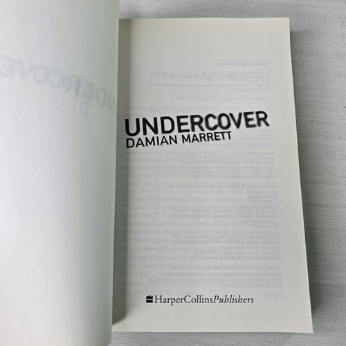 Undercover by Damian Marrett PB Book Australian True Crime Police Memoir - Picture 8 of 13