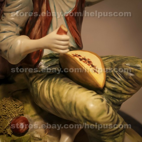 Capodimonte Three Brothers Youth Kids Porcelain Figurine READ DESCRIPTION ! - Picture 8 of 12