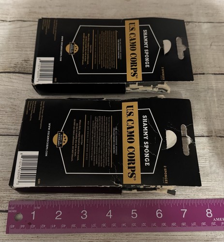 2 paquetes de esponja falsa US Camo Corps (4 esponjas incluidas) para cocina camping GTbH - Imagen 2 de 2