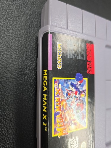 SNES Mega Man X3 Authentic Cartridge Only Mint Tested 1995 Capcom Megaman - Picture 21 of 24