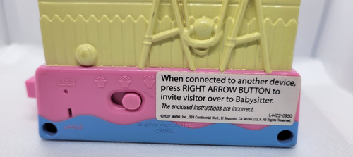 *TESTED* Pixel Chix - Rotating Rooms Babysitter Interactive House (Mattel, 2006) - Picture 7 of 10