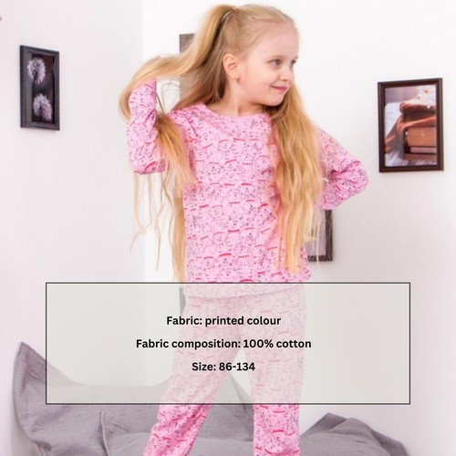 Girls’ Pajama Set – Comfortable Fit & Stylish Look, Any season, Nosi svoe 60... - Picture 3 of 7