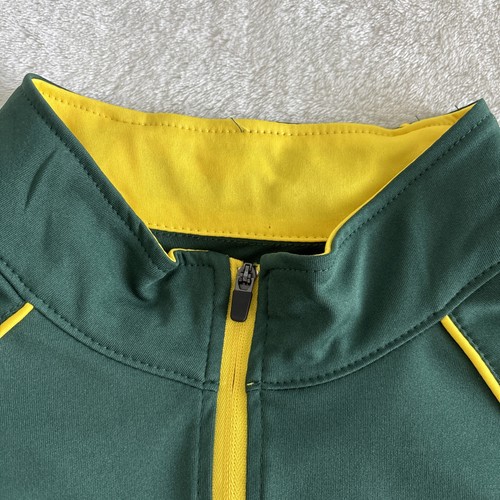 Oregon Ducks Pullover Shirt Men L Green 1/4 Zip Long Sleeve Colosseum NWT - Picture 5 of 11
