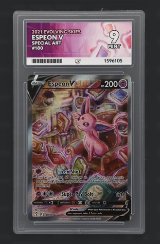 Espeon V graded ACE 9 for sale on eBay