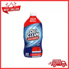 OxiClean Max Force Laundry Stain Remover Spray Refill, 48 fl oz​